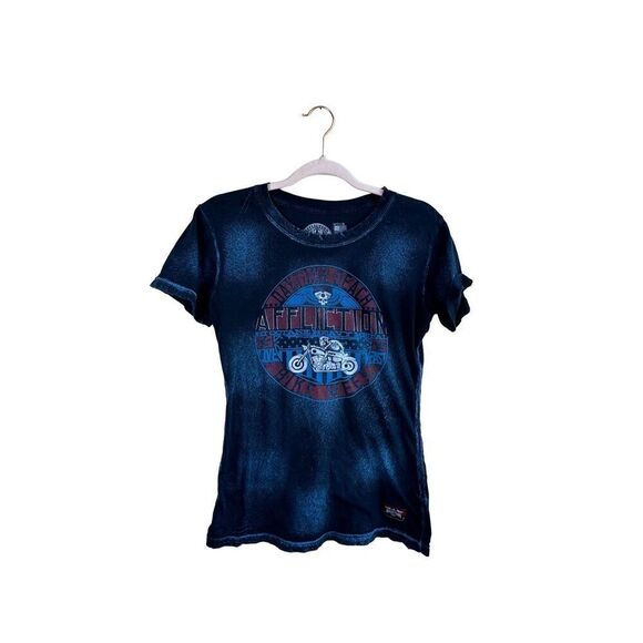 Affliction Womens Bike Week 2017 T-Shirt Size Medium - Picture 3 of 12